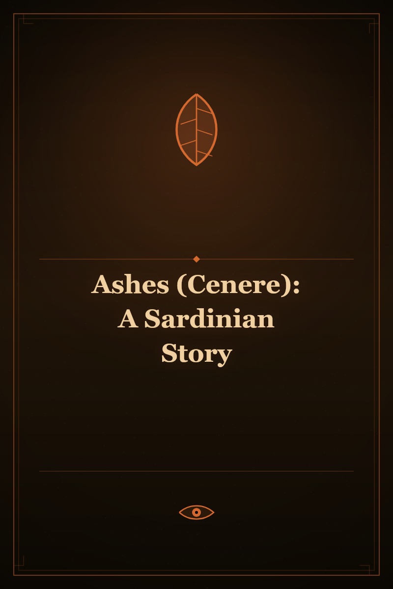 Ashes (Cenere): A Sardinian Story
