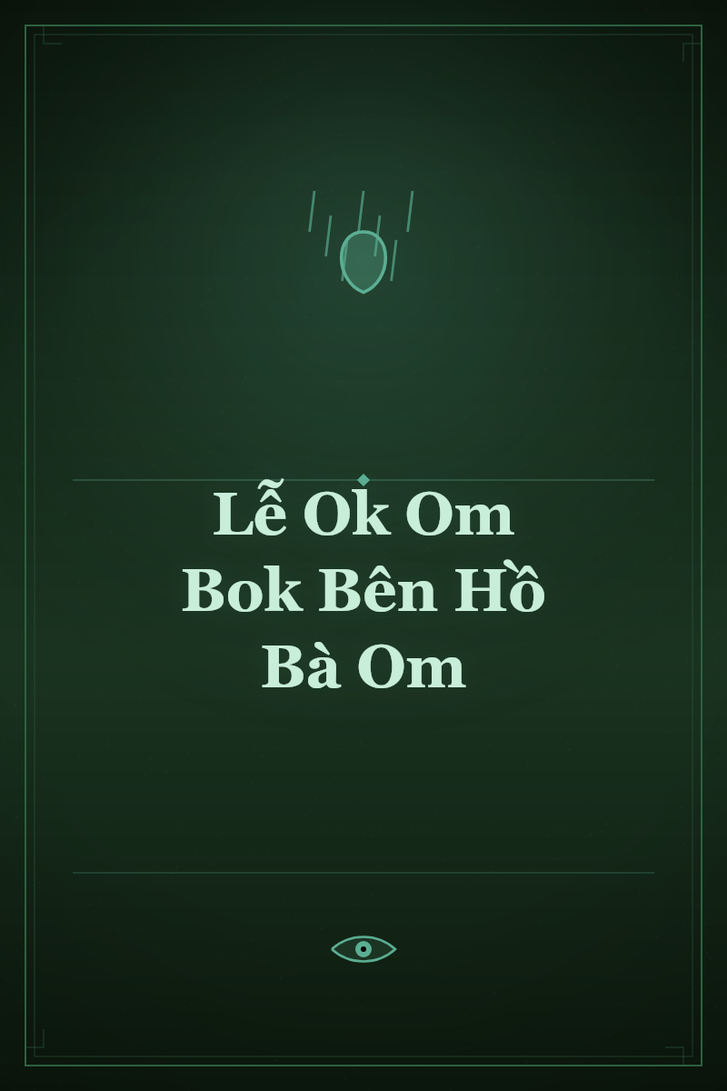 Lễ Ok Om Bok Bên Hồ Bà Om