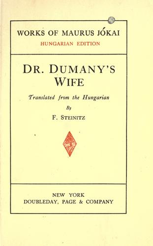 Dr. Dumany's Wife