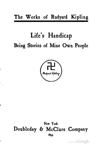 Life's Handicap: Being Stories of Mine Own People