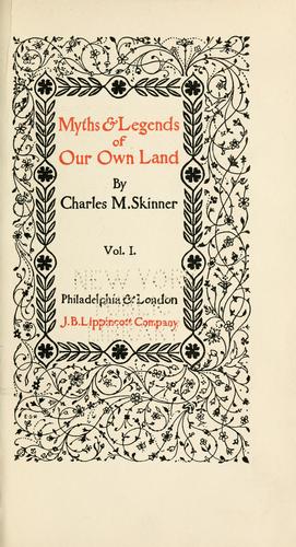 Myths and Legends of Our Own Land