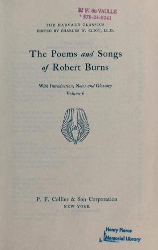 Poems and Songs of Robert Burns