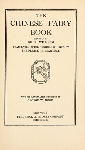 The Chinese Fairy Book