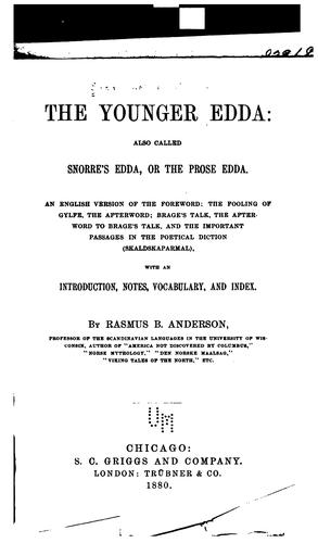 The Younger Edda (Snorre's Edda)