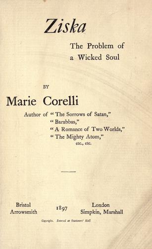 Ziska: The Problem of a Wicked Soul