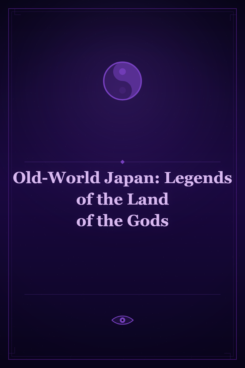 Old-World Japan: Legends of the Land of the Gods