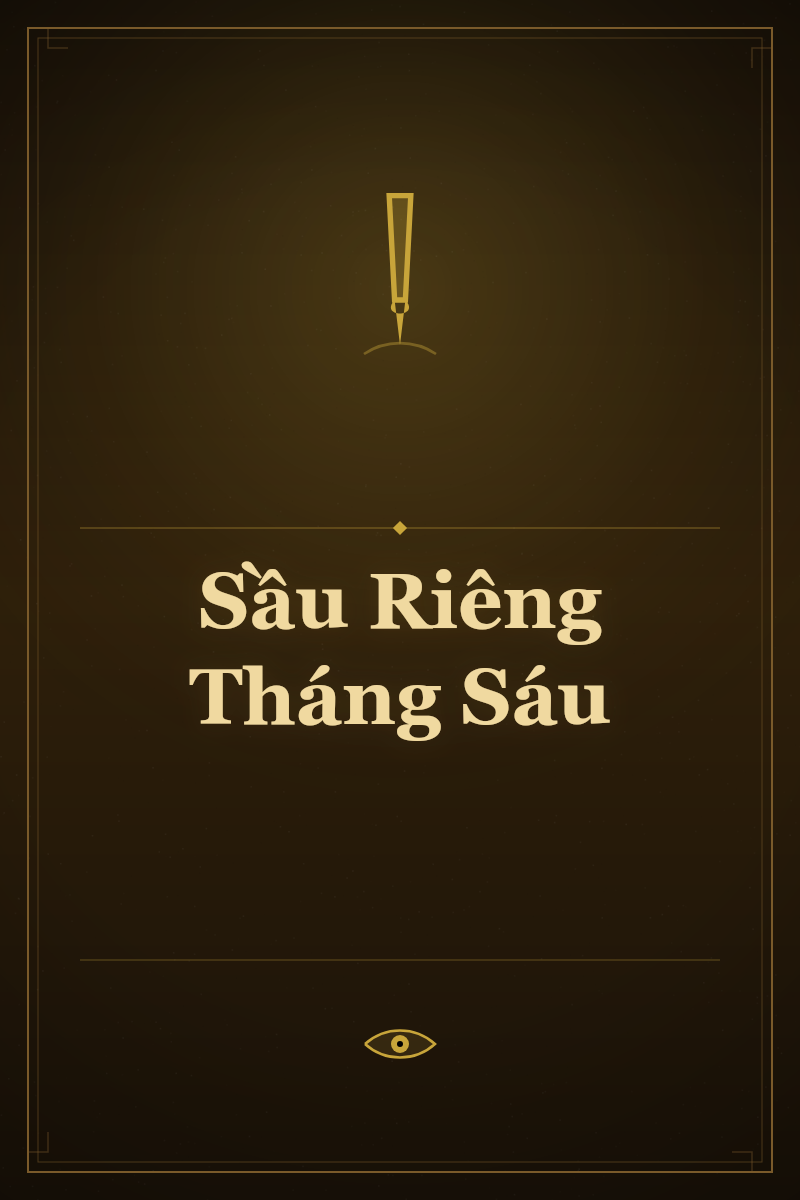 Sầu Riêng Tháng Sáu