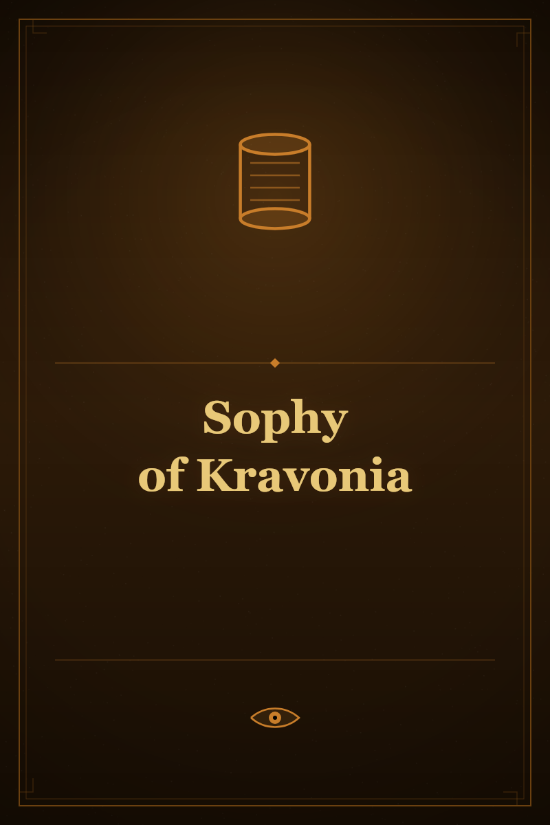 Sophy of Kravonia