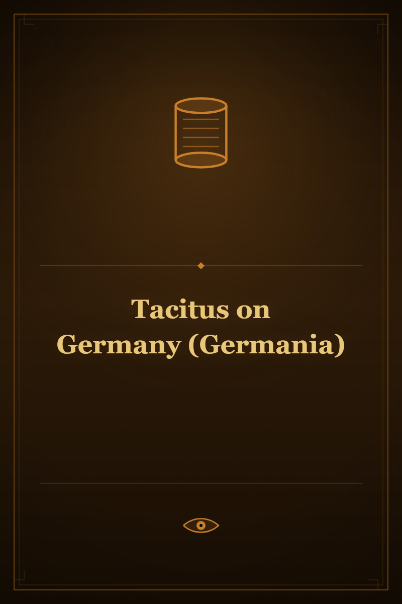 Tacitus on Germany (Germania)