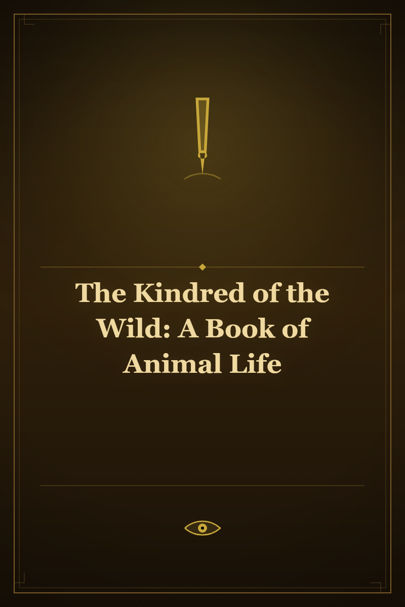 The Kindred of the Wild: A Book of Animal Life
