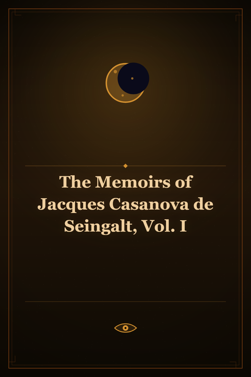 The Memoirs of Jacques Casanova de Seingalt, Vol. I