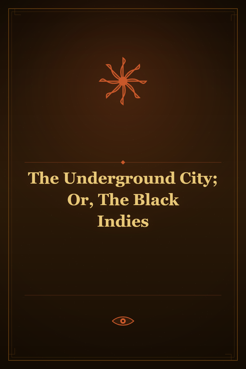 The Underground City; Or, The Black Indies
