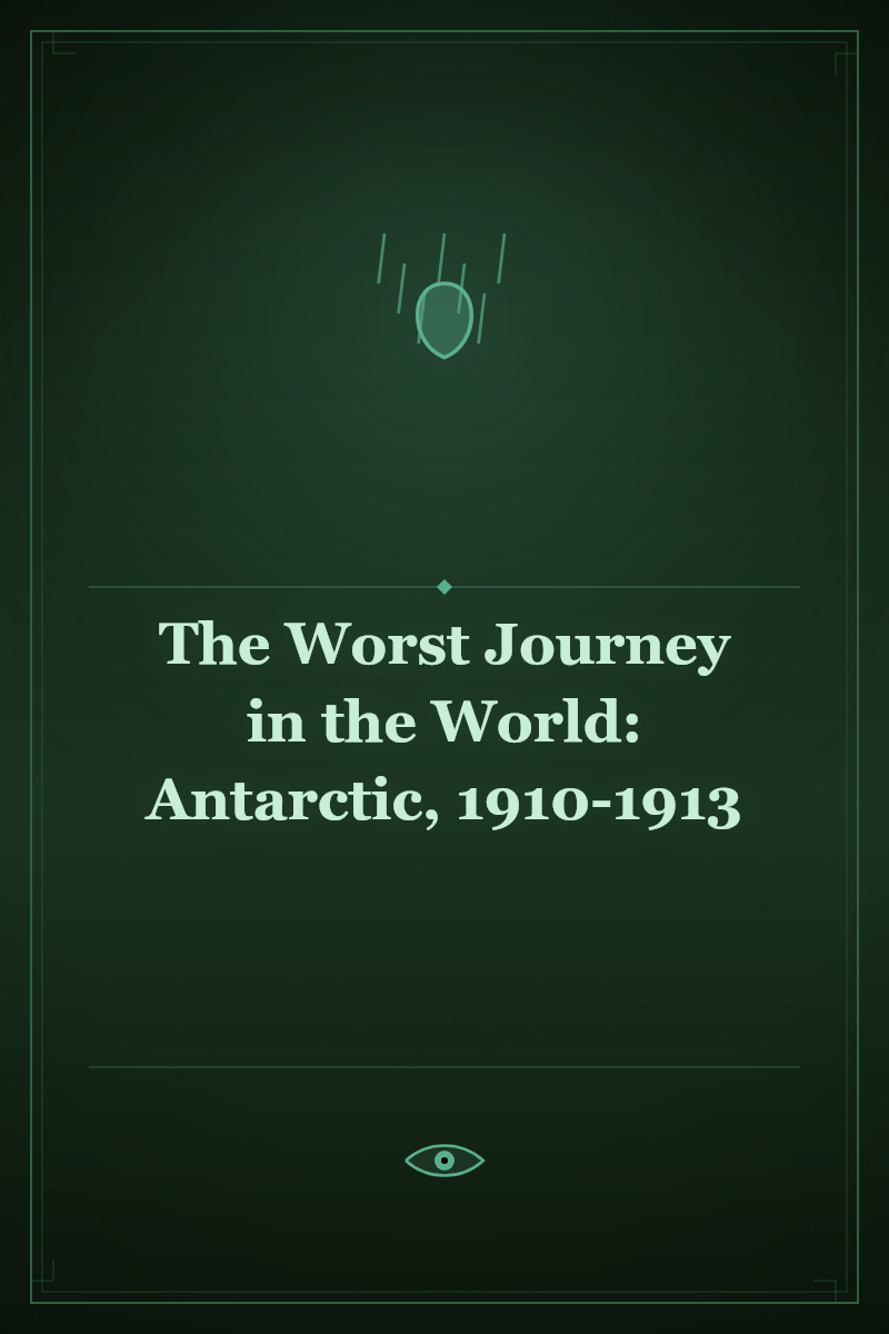 The Worst Journey in the World: Antarctic, 1910-1913